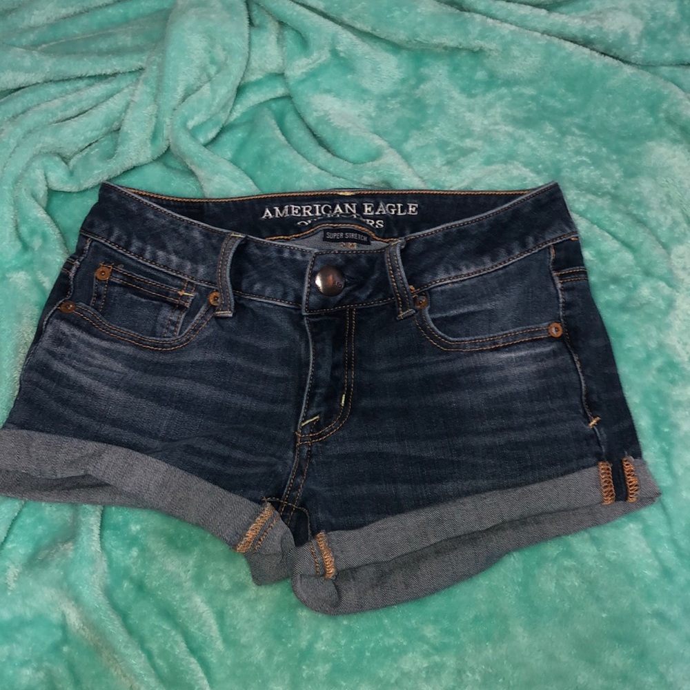 American eagle super stretch shorts